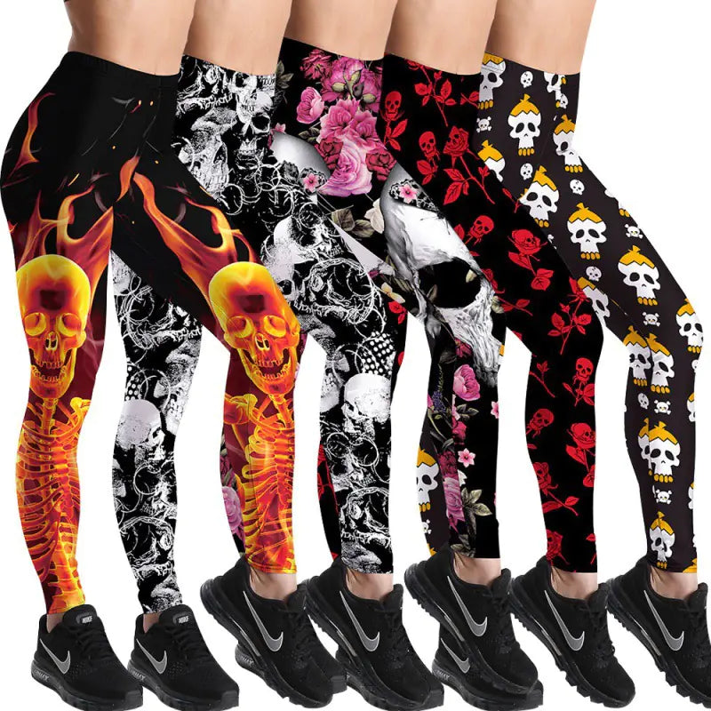 Printed Yoga Leggings and Capris Pants