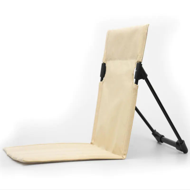 Outdoor Ultralight Folding Stool with Backrest for Camping