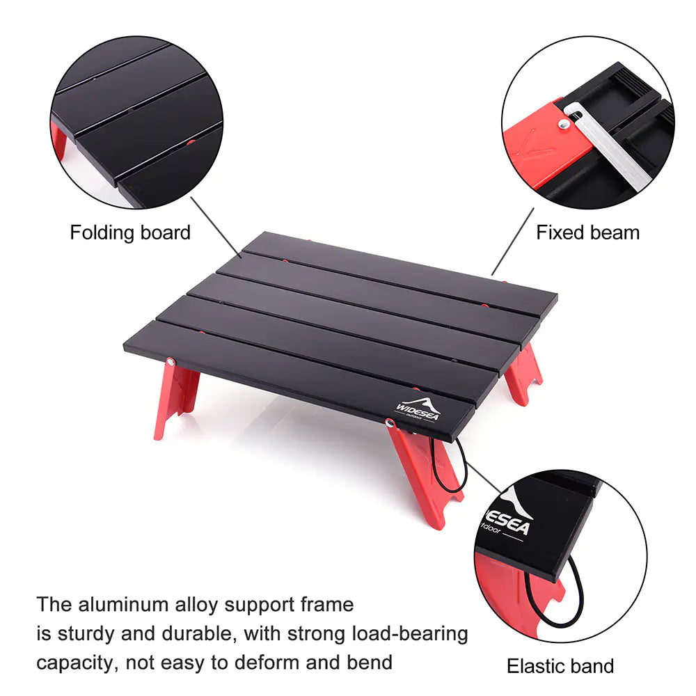 Portable Aluminum Alloy Folding Camping Table