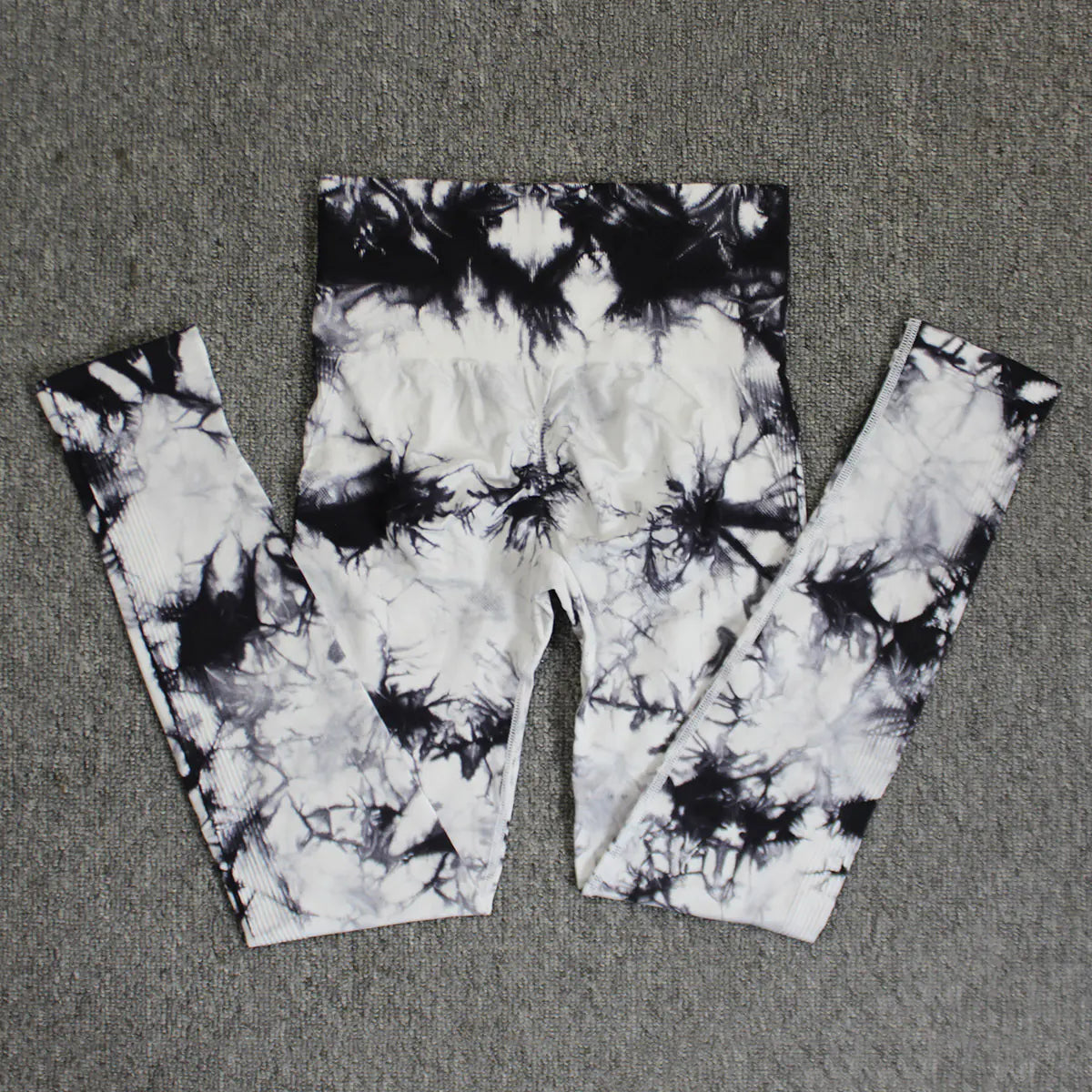 Women's Tie-dye Seamless Skinny Yoga Pants