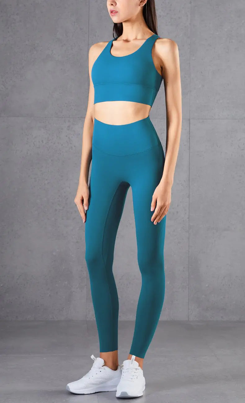 High Elastic Skinny Peach Hip Fitness Leggings
