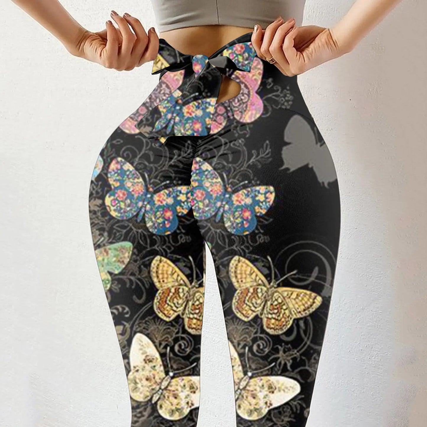 Digital Printed Yoga Tights and Fitness Leggings