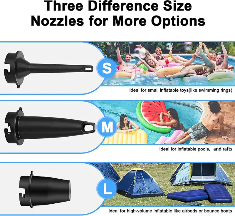 Wireless Electric Air Pump for Swimming Pool & Toys