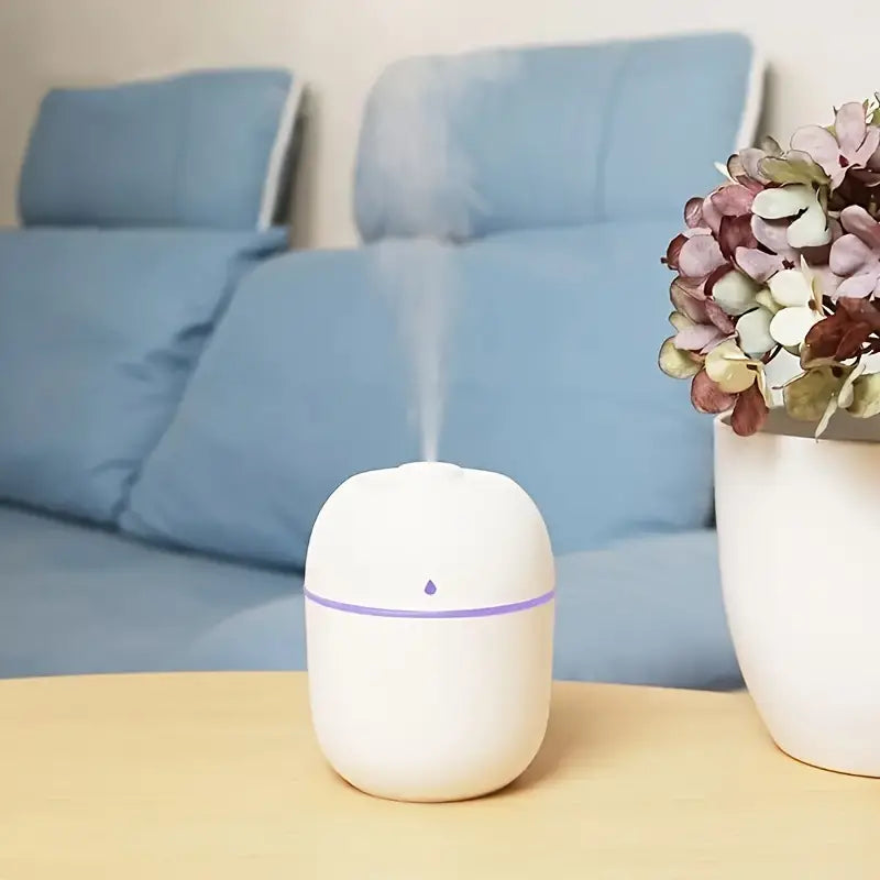 Portable Mini Humidifier with Ultrasonic Aroma Diffuser