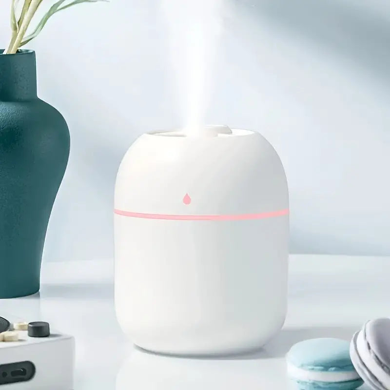 Portable Mini Humidifier with Ultrasonic Aroma Diffuser
