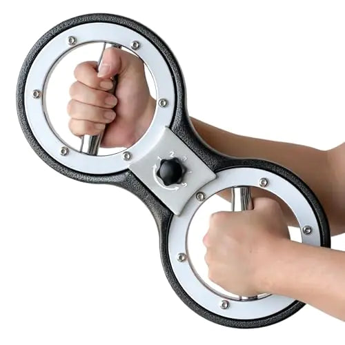 Togieeii Burn Machine 12 Pound Arm Workout Appliances 360 Degree Rotatable Forearm Exerciser Resistance Adjustable Multi-Functional Rotational Trainer Grip Strength Trainer for Home and Gym Workouts.