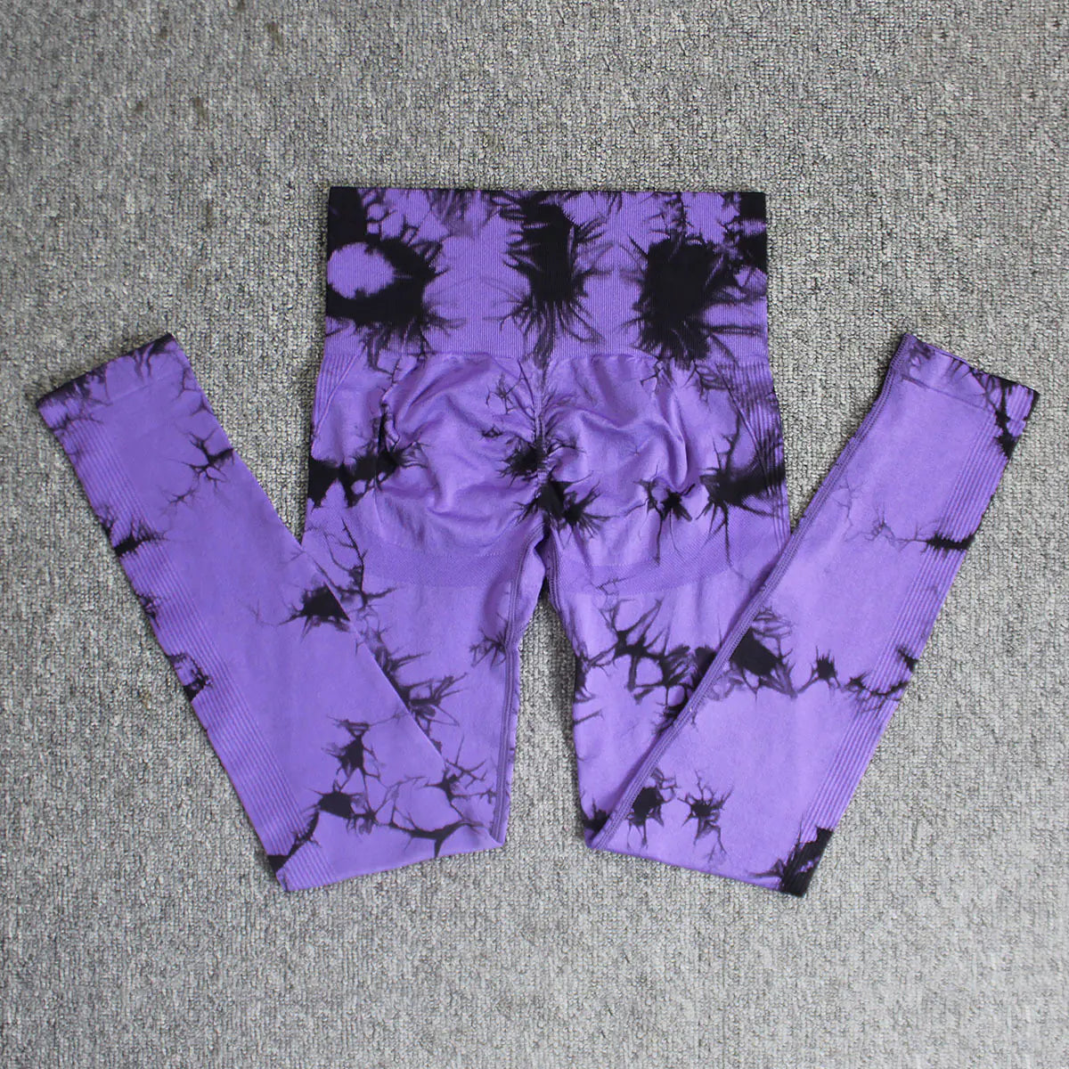 Women's Tie-dye Seamless Skinny Yoga Pants