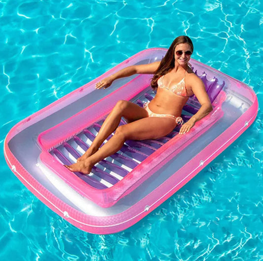 Floating Lounge Chair – Inflatable Pool Relaxation