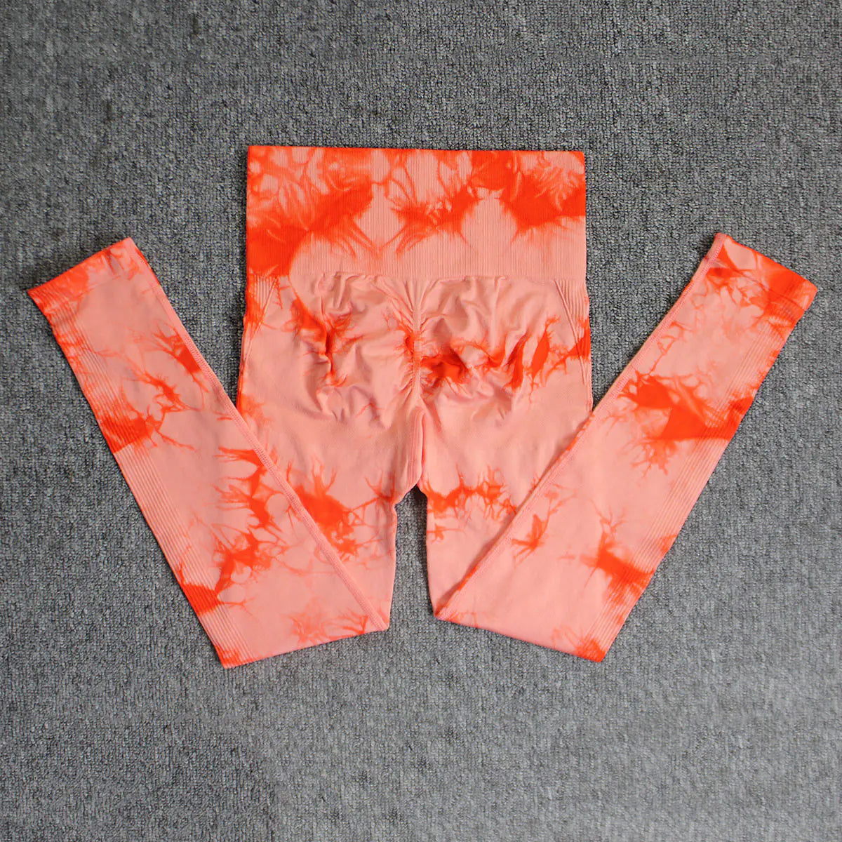 Women's Tie-dye Seamless Skinny Yoga Pants