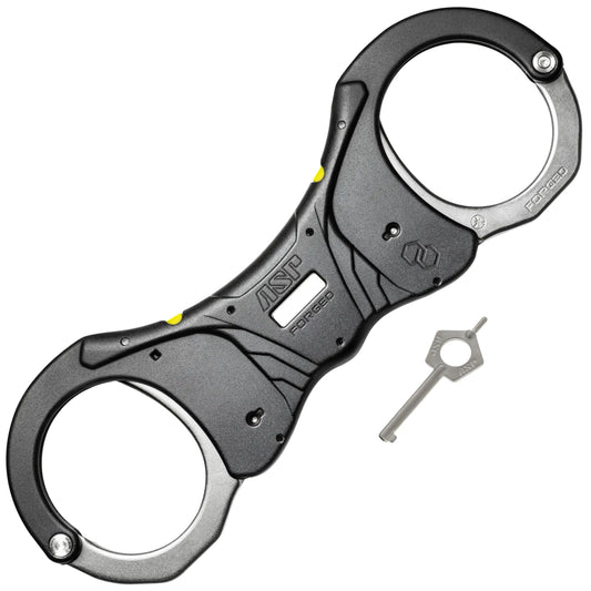 ASP Rigid Ultra Plus Handcuffs (Steel) 1 Pawl (Yellow - Tactical)