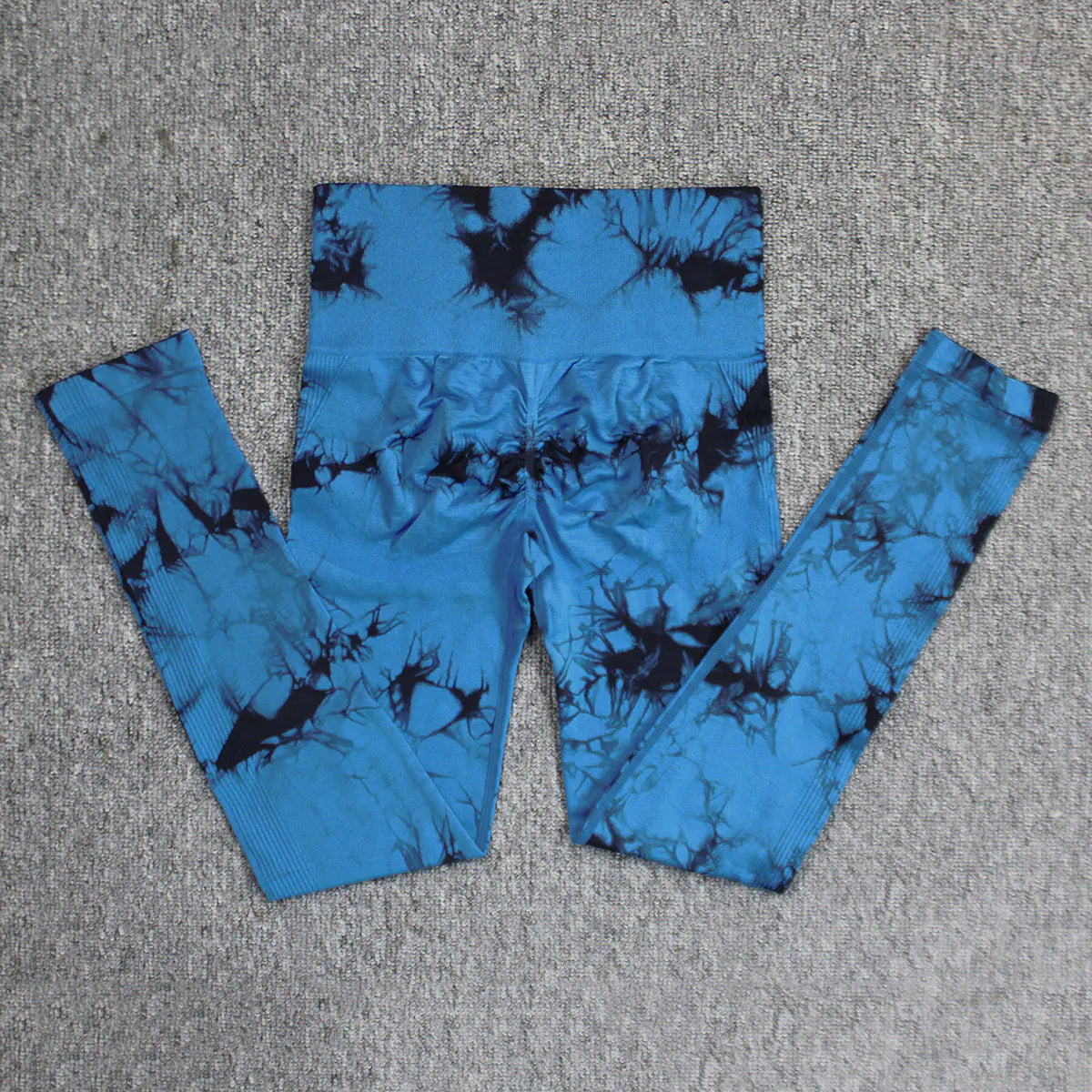 Women's Tie-dye Seamless Skinny Yoga Pants