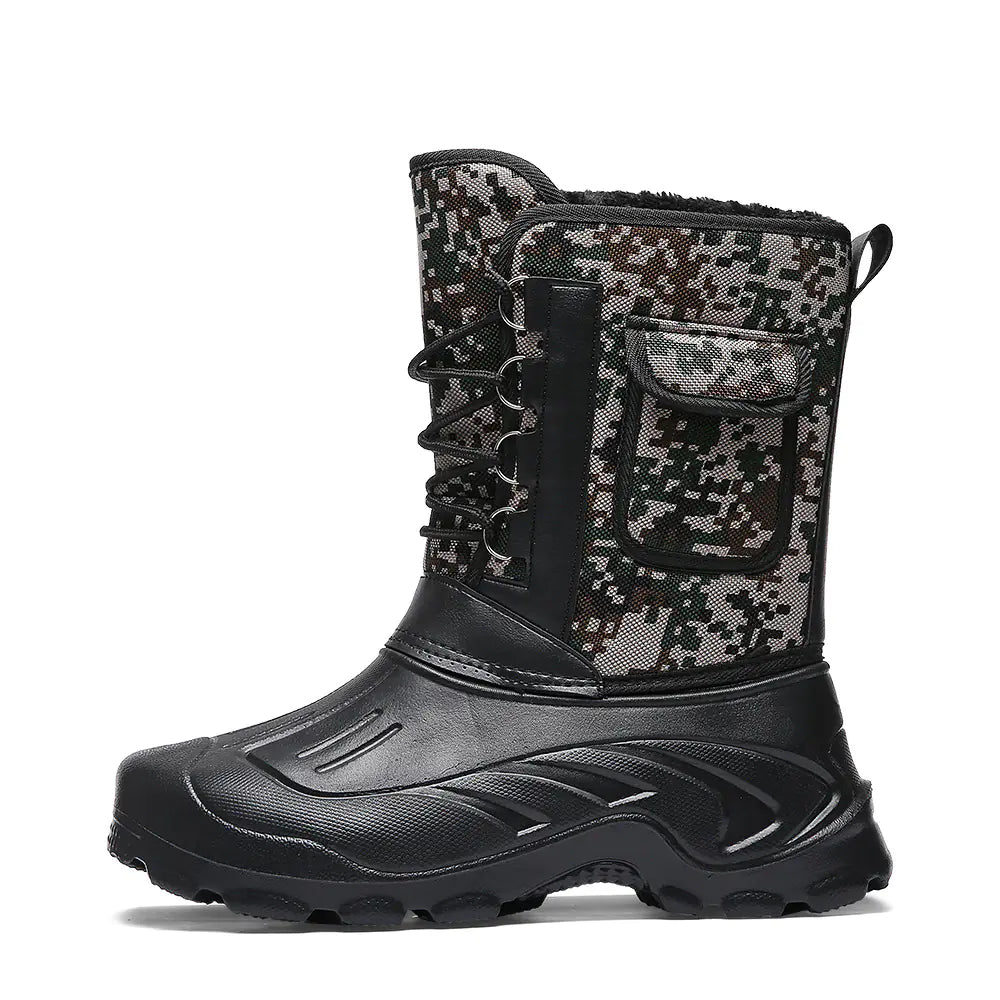 Warm Camouflage Fishing Shoes