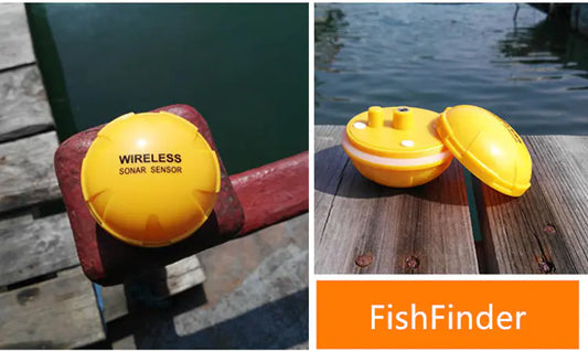 Wireless Underwater Fish Finder with Bluetooth Sonar