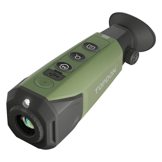 TOPDON TS004 Thermal Imaging Monocular 320 x 240 TISR 256 x 192 IR Resolution Supported Wireless Connection 13mm 50Hz Thermal Night Vision with 11h Battery Life IP67 Monocular for Hunting
