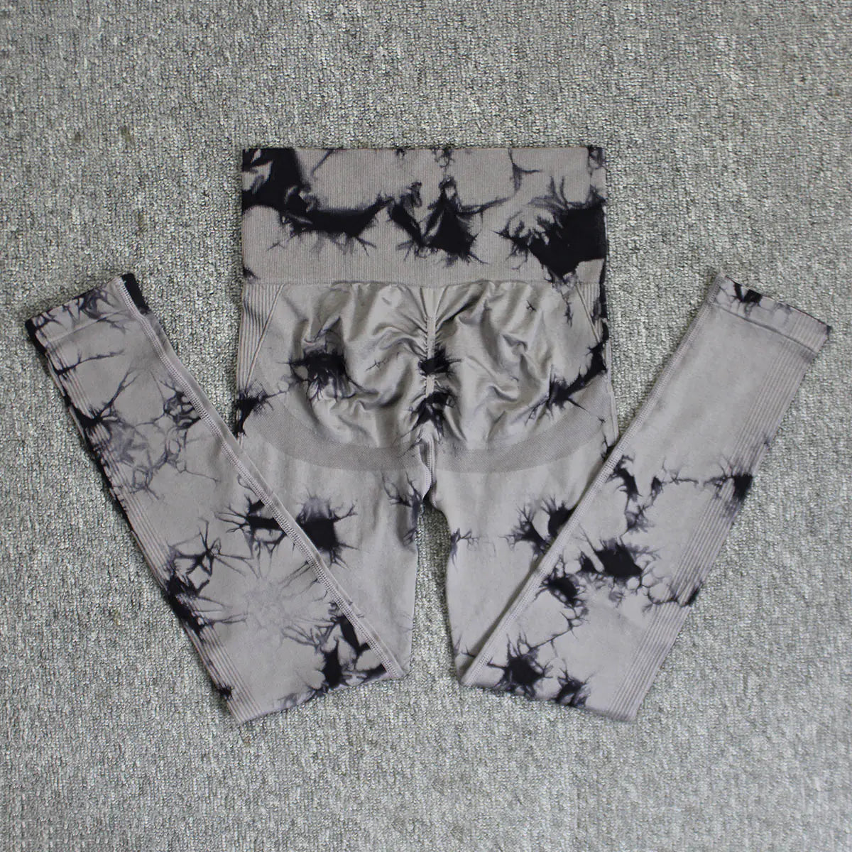 Women's Tie-dye Seamless Skinny Yoga Pants